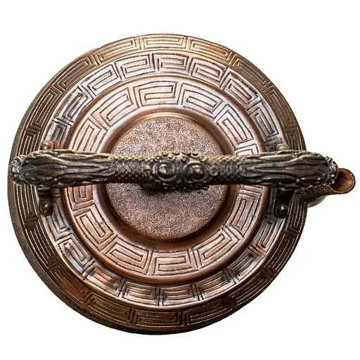 Чайник Newtea Восемь сокровищ медный 1.25 л - фото 14