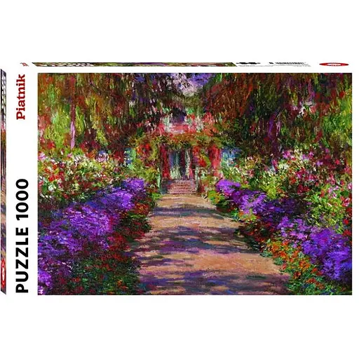 Пазл Piatnik Главная дорожка через сад Моне в Живерни Моне 1000 эл. (PT-552144) - фото 1