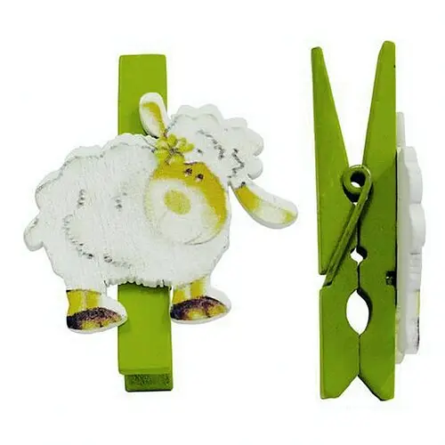Прищепка Овечка - фото 1