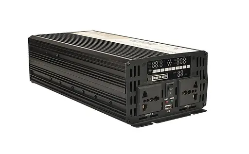 Інвертор GXQC SFX-1500W / 4200W DC 24 V — AC 220 V з функцією заряджання акумулятора - фото 4