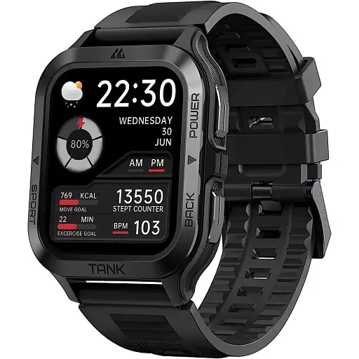 Мужские смарт-часы для военных водонепроницаемые Smart Watch Kospet, мужские умные часы со звонком смарт