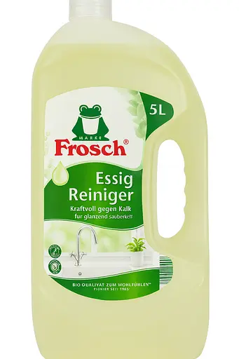 Засіб для чищення ванн Frosch з яблучного оцту для видалення вапняних відкладень 5 л - фото 1