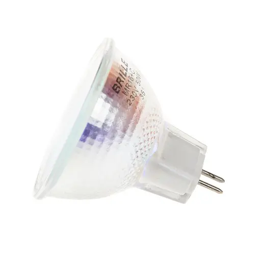 Лампа Brille галогенна 50W GU5.3 MR16, 36 Blue 220 В - фото 5