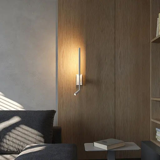 Настінний світильник MJ-Light KONO READ 3200K WH 15004 - фото 2