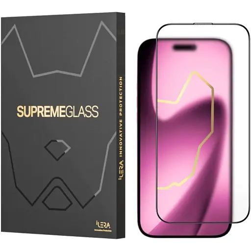 Захисне скло iLera Frosted Glass 2.0 для Apple iPhone 17 Pro (iLFrGl17Pr) [144417]