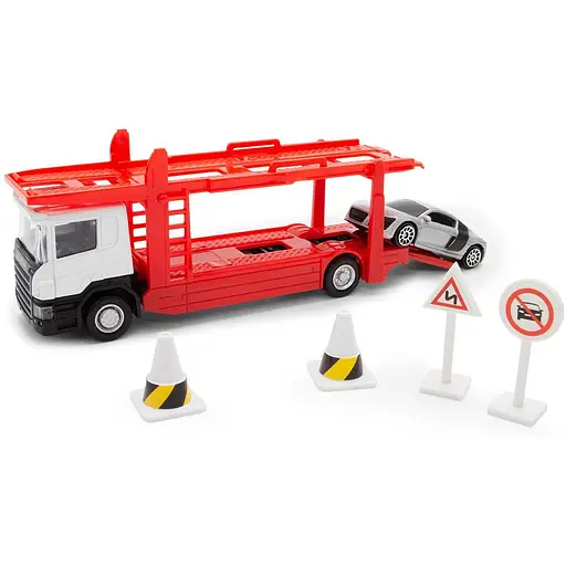 Ігровий набір TechnoDrive Автоперевізник Scania з аксесуарами (250430U) - фото 6