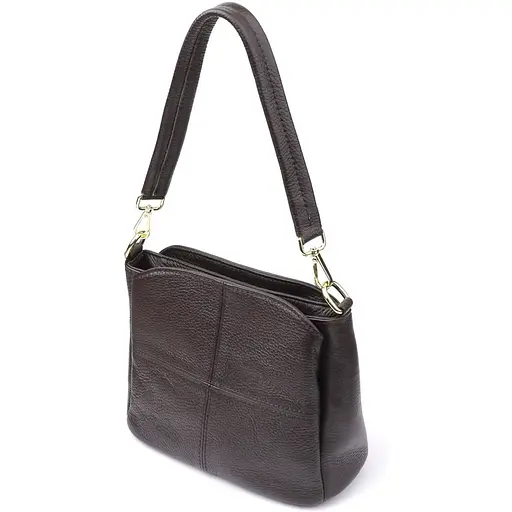 Женская сумка Vintage из натуральной кожи с удобной внутренней организацией 22.5х16.5х11.5 см sum0027555 - фото 1