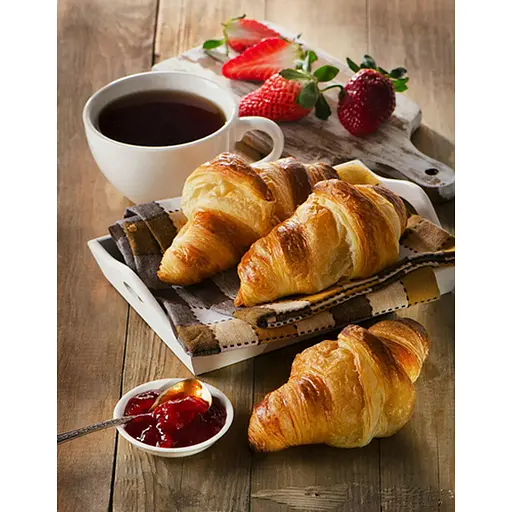Алмазная мозаика Strateg ПРЕМИУМ Утренние круассаны без подрамника размером 40х50 см (JSFH77374) - фото 1