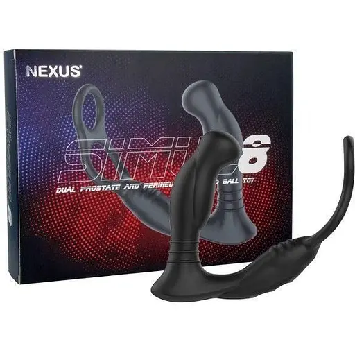 Стимулятор простати Nexus Simul8 Prostate Stimulator з ерекційним кільцем і двома моторами - фото 3