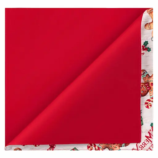 Раннер Ardesto Christmas Gingerbread 33х137см, 100% полиэстер, красный (ART01HCG) - фото 2