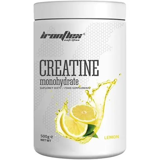 Креатин IronFlex Creatine Monohydrate, 500 грамм - Лимон