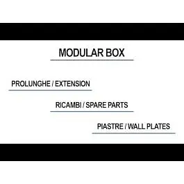 Термостат для душа/ванны Paffoni Modular Box black matt MDE019NO, Черный матовый - фото 6
