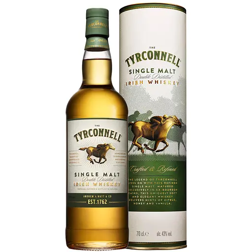 Виски односолодовый Tyrconnell Irish 43% 0.7 л - фото 1