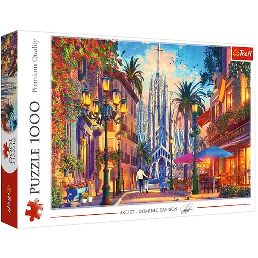 Пазл Trefl Барселона Іспанія Домінік Девісон 1000 ел. (10793) - фото 1