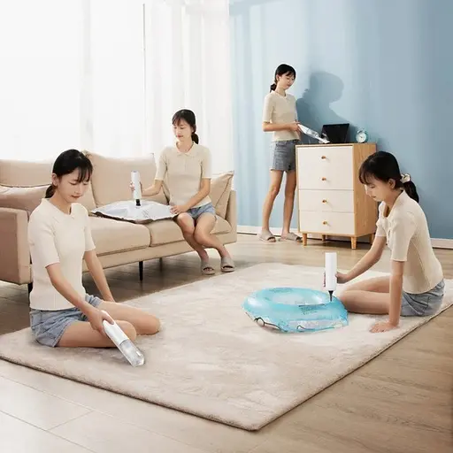 Автомобільний бездротовий пилосос Baseus A3lite Car Vacuum Cleaner (VCAQ050002) білий - фото 10