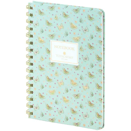 Блокнот на спіралі Axent Turnowsky Morning Dew А5 80 аркушів у клітинку (8470-15-A-TR) - фото 2