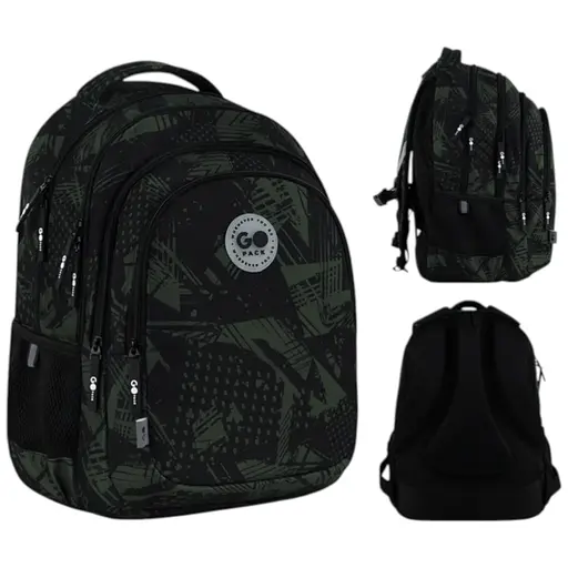 Рюкзак GoPack Teens 162L-3 Черный (GO26-162L-3) - фото 1