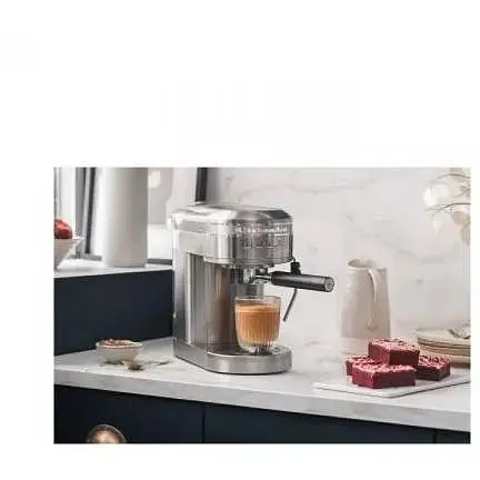 Рожковая кофеварка эспрессо KitchenAid 5KES6503ESX - фото 10