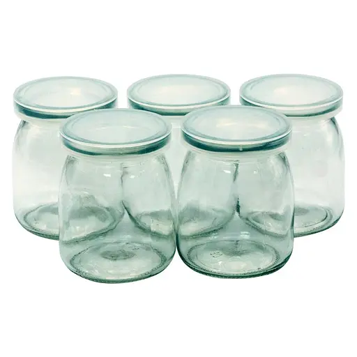 Баночки для йогурту (скляні) RAM02-G - фото 1