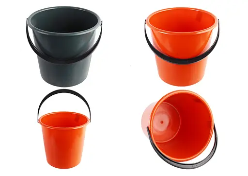 Ведро 7 л хозяйственное цветное сорт 2 - фото 2