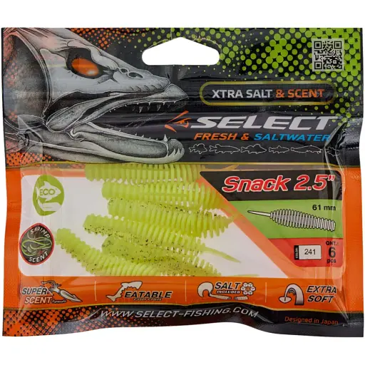 Силікон Select Snack 2.5" #241 (6 шт/уп) - фото 2