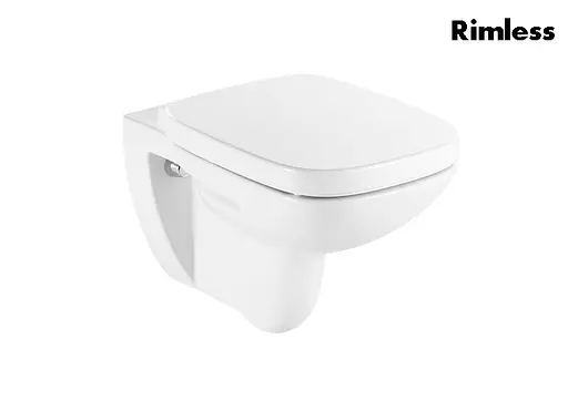 Унитаз подвесной Roca Debba A34699L000, Белый - фото 1