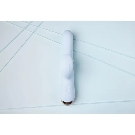 Вібратор-кролик Loveline Artic Blue 23 см (блакитний) - фото 21