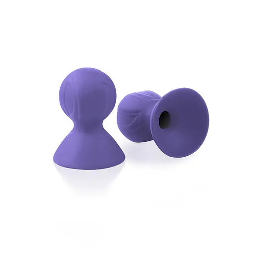 Насос для сосков Liebe Seele Nipple Suckers 7 см фиолетовый