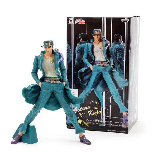 Фигурка Banpresto Дзетаро Кудзе Невероятные приключения ДжоДжо Jotaro Kujo Jojo's Bizzare Adventure 23 см JJ BA JK