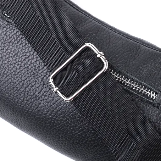 Cумка-бананка Shvigel унісекс з натуральної шкіри 26х13х2 см sum0026997 - фото 5