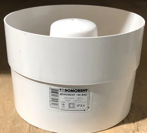 Вентилятор канальный осевой Домовент 150 ВКО Белый 30412 - фото 6