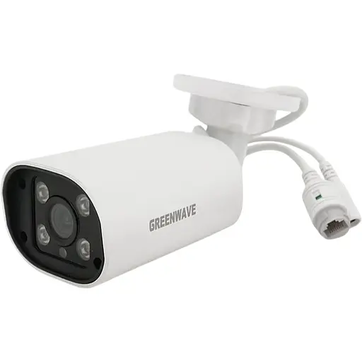Циліндрична камера Green Wave GW IPC19B5MP50 2.8mm POE ІЧ-підсвічування 5MP Starlig
