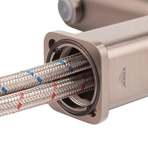 Змішувач для умивальника Koer KB-10031-07 KR5432 Графит - фото 4