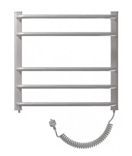 Електрична рушникосушка Heizung 660x550 (права,135Вт) з терморегулятором - фото 1