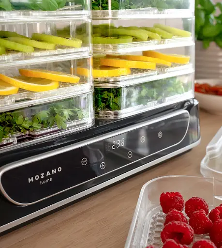 Дегідратор для овочів фруктів грибів Mozano VitaDry AGD/SUS/04 - фото 5