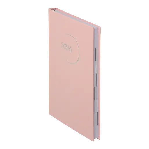 Ежедневник датированный Buromax Madam 2026 A5 бумвинил светло-розовый (BM.21170-43) - фото 2