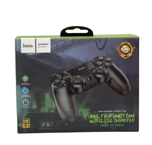 Геймпад Hoco Cool Play DGM01 беспроводной Bluetooth 4.0 для PS4 PS3 ПК с вибрацией гироскопом сенсорная панель - фото 6