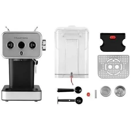 Рожковая кофеварка эспрессо Russell Hobbs Distinctions Metallic 26452-56 - фото 8