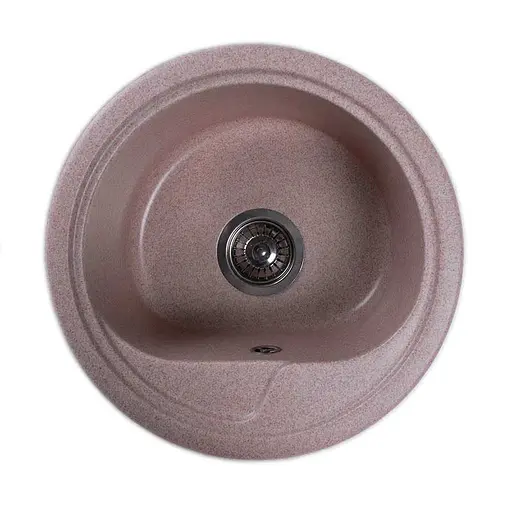 Кухонна мийка Fancy Marble Nevada пісочний 104047001 - фото 1