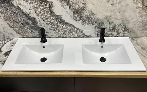 Умивальник VBI Ferrara 120W white врізний VBI-018053, Білий - фото 5