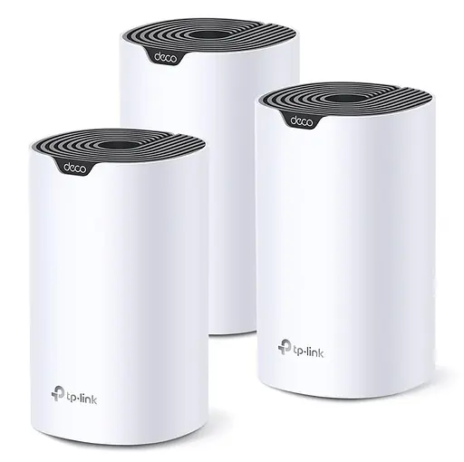 Mesh-система TP-Link mesh Deco S7 AC1900 3Pcs White 802.11ac (Deco S7(3-pack)) - фото 1
