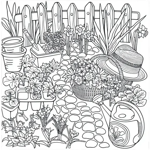 Антистресс-раскраска Santi Сказочные цветы 20 страниц - фото 2