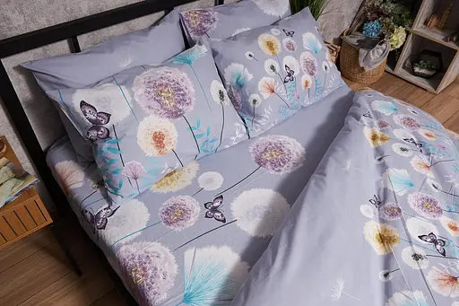 Пододеяльник Moon&Star Бязь Gold Люкс Dandelion Dreams Двуспальный 175x210 см - фото 3