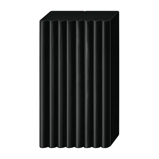 Пластика Professional черная средней мягкости 226г Fimo - фото 2