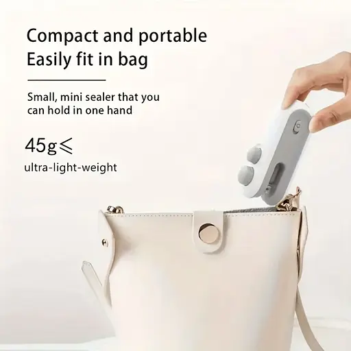 Портативний запаювач пакетів для свіжості продуктів - фото 9