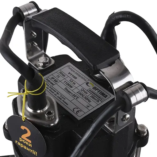 Дренажно-фекальный насос Optima V 1100 1.1кВт (25919) - фото 4