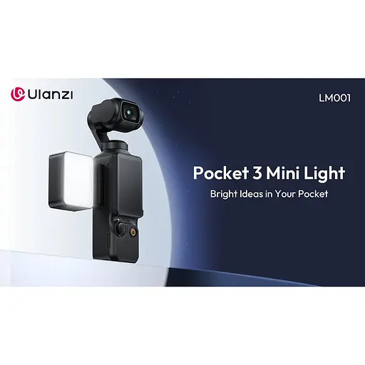 Накамерне світло Ulanzi LM001 для DJI Osmo Pocket 3 [134007] - фото 3
