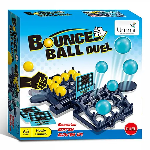 Настольная интерактивная игра Ummi 707-140 Bounce Ball Duel Game Blue - фото 3
