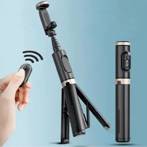 Монопод трипод беспроводной XO SS14 Bluetooth 72 см Черный - фото 5