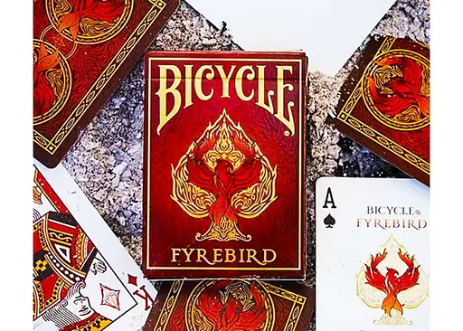 Карты игральные United States Playing Card Company Bicycle Fyrebird (PCBFB1) - фото 3